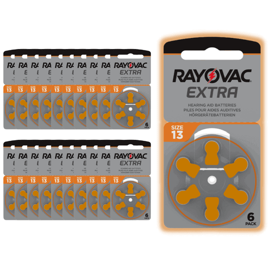 Rayovac Size 13 Hearing Aid Batteries(120 Number)